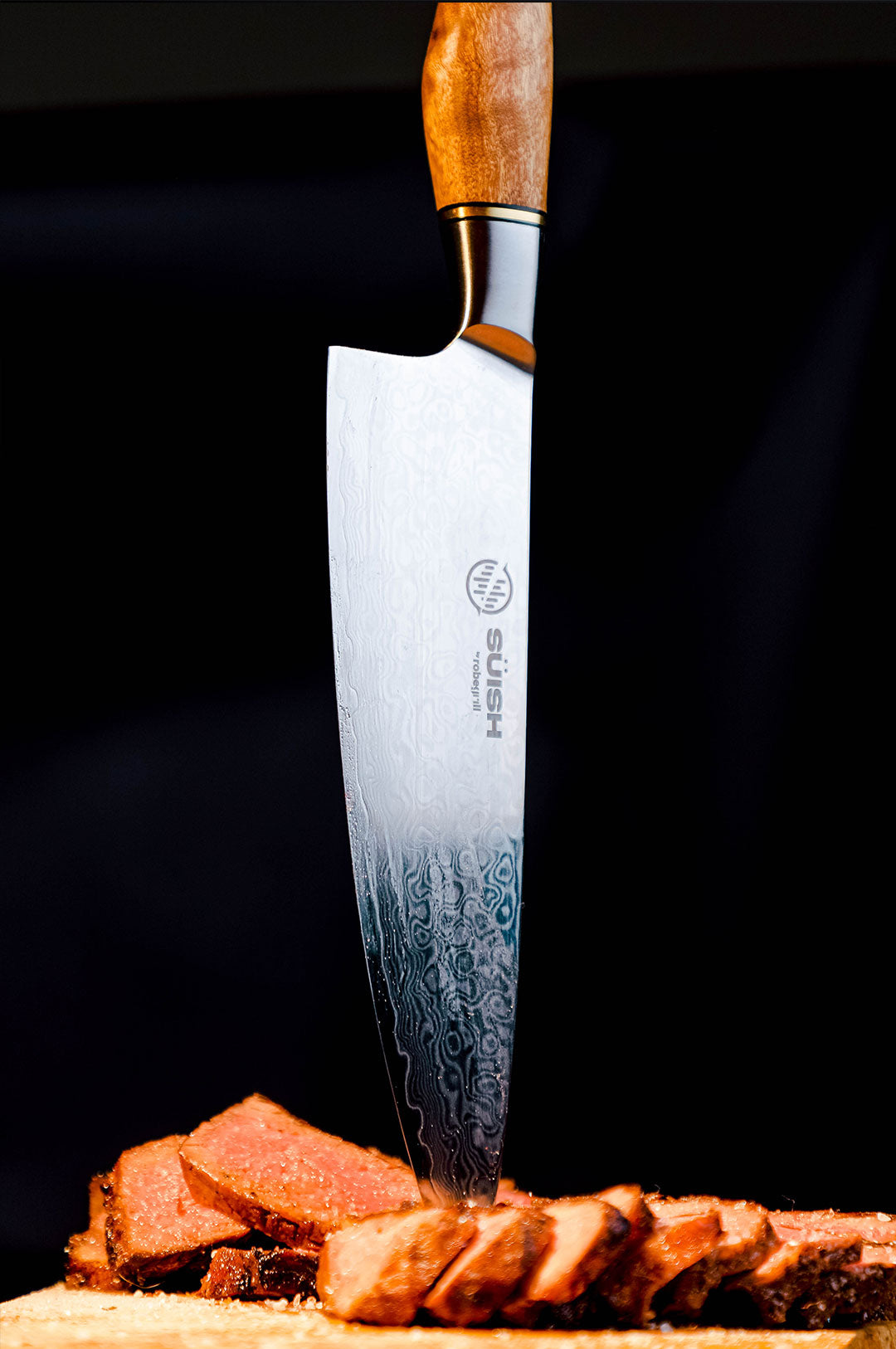 Un cuchillo damasco no puede faltar en tu cocina y tu parrilla, cuchillo para carne profesional de parrilleros
